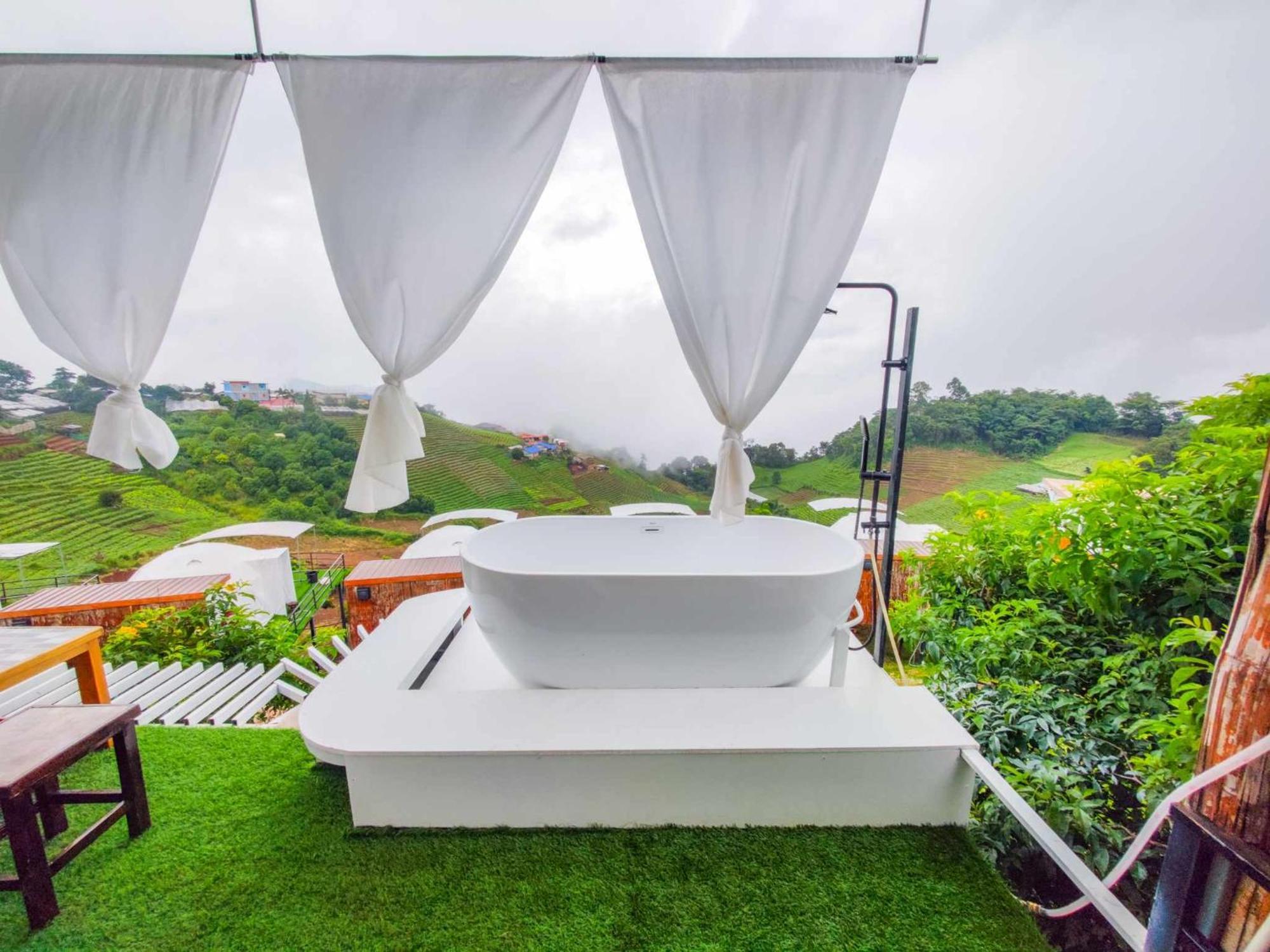 ภูวิมาน ม่อนแจ่ม Hotel Mon Jam Eksteriør billede
